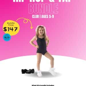Club Hip Hop / Tap Bundle (5-9 yrs)